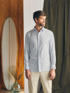 Movement™ Dress Shirt - Blue White Stripe