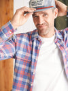Legend™ Sweater Shirt (Tall) - Viewpoint Rose Plaid