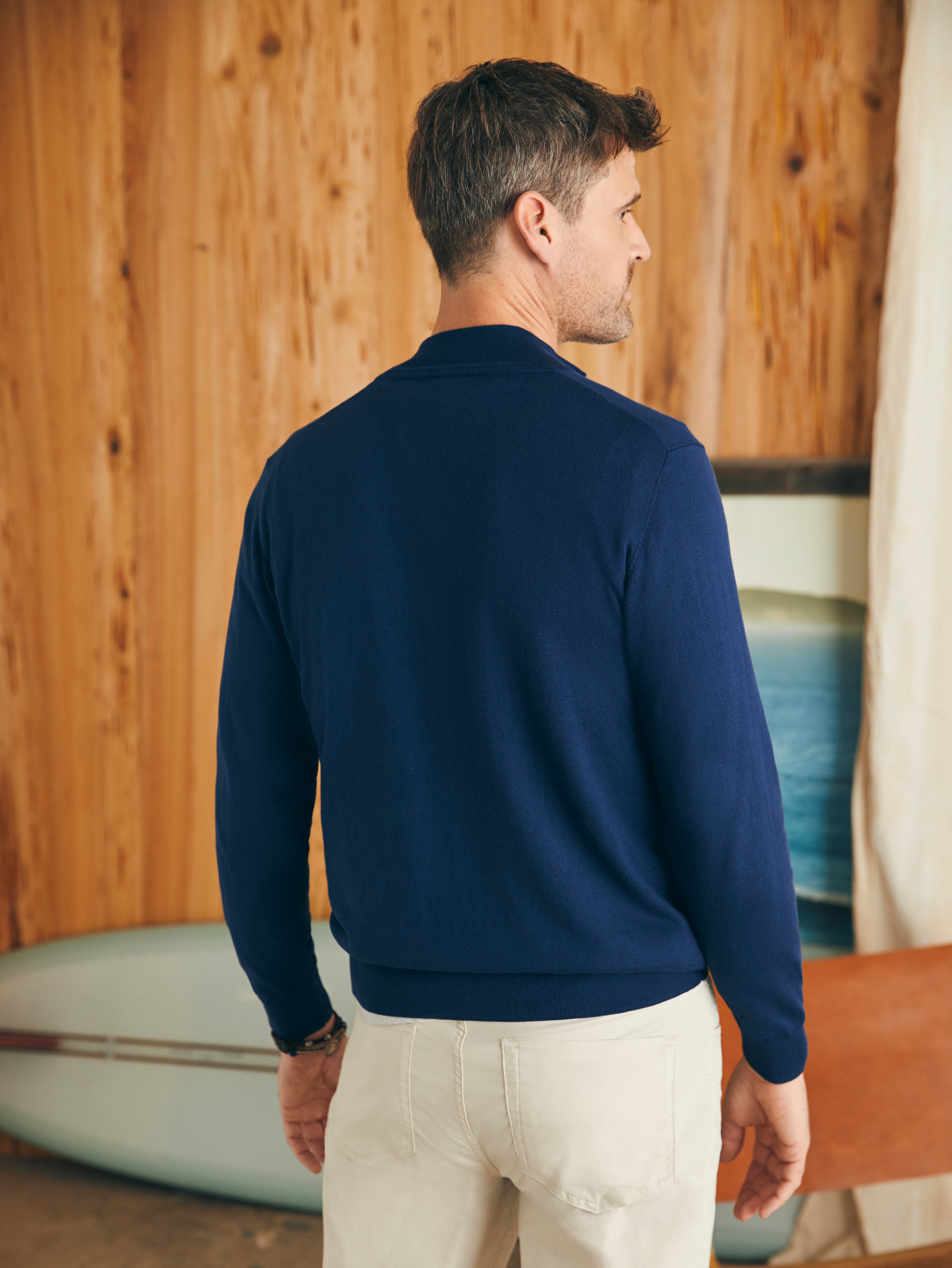 Movement™ Quarter Zip Sweater