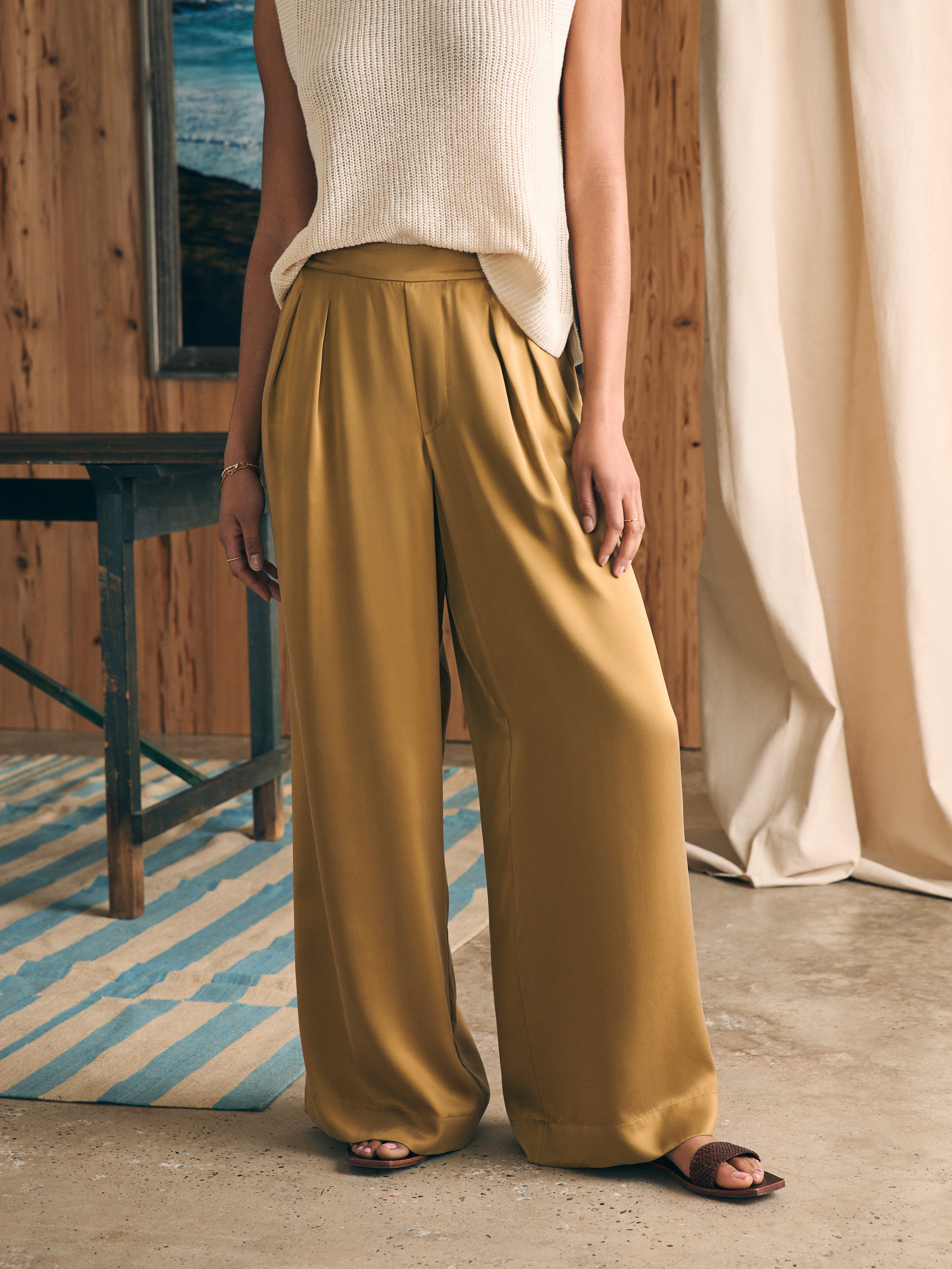 Sandwashed Silk Gemma Pant