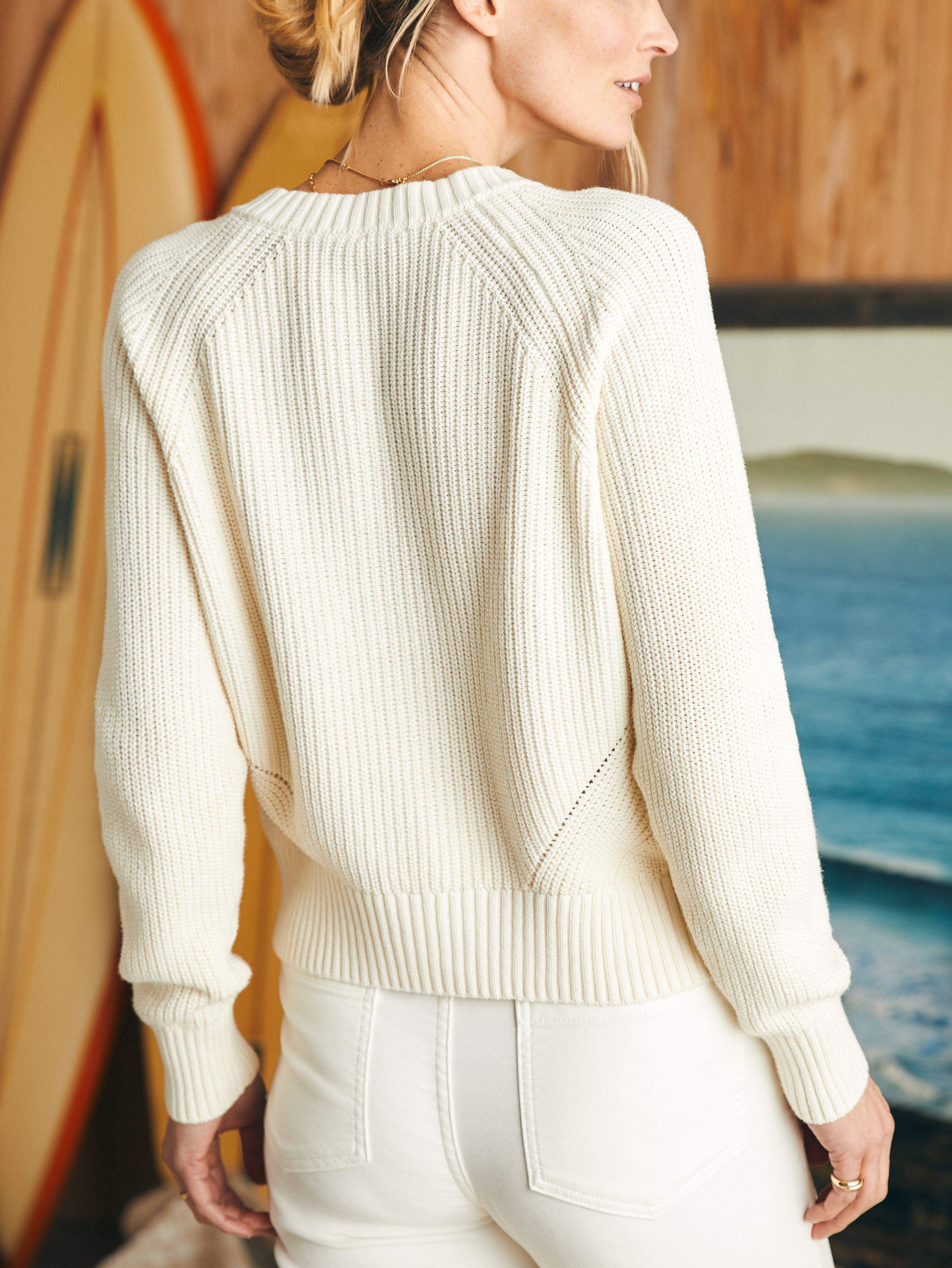 Sunwashed Fisherman Cardigan