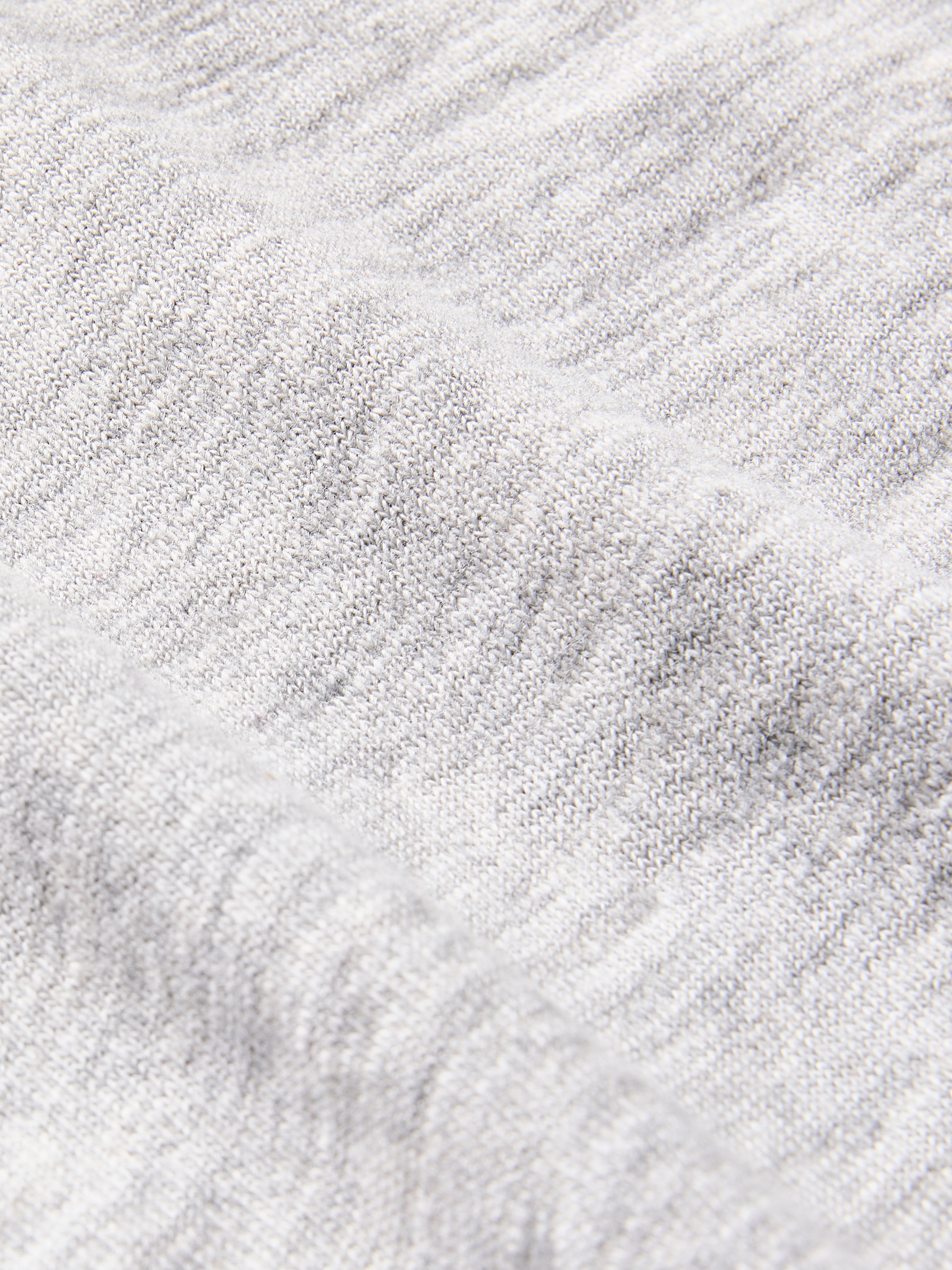 Kids Sunwashed Slub Hoodie - Light Grey Heather