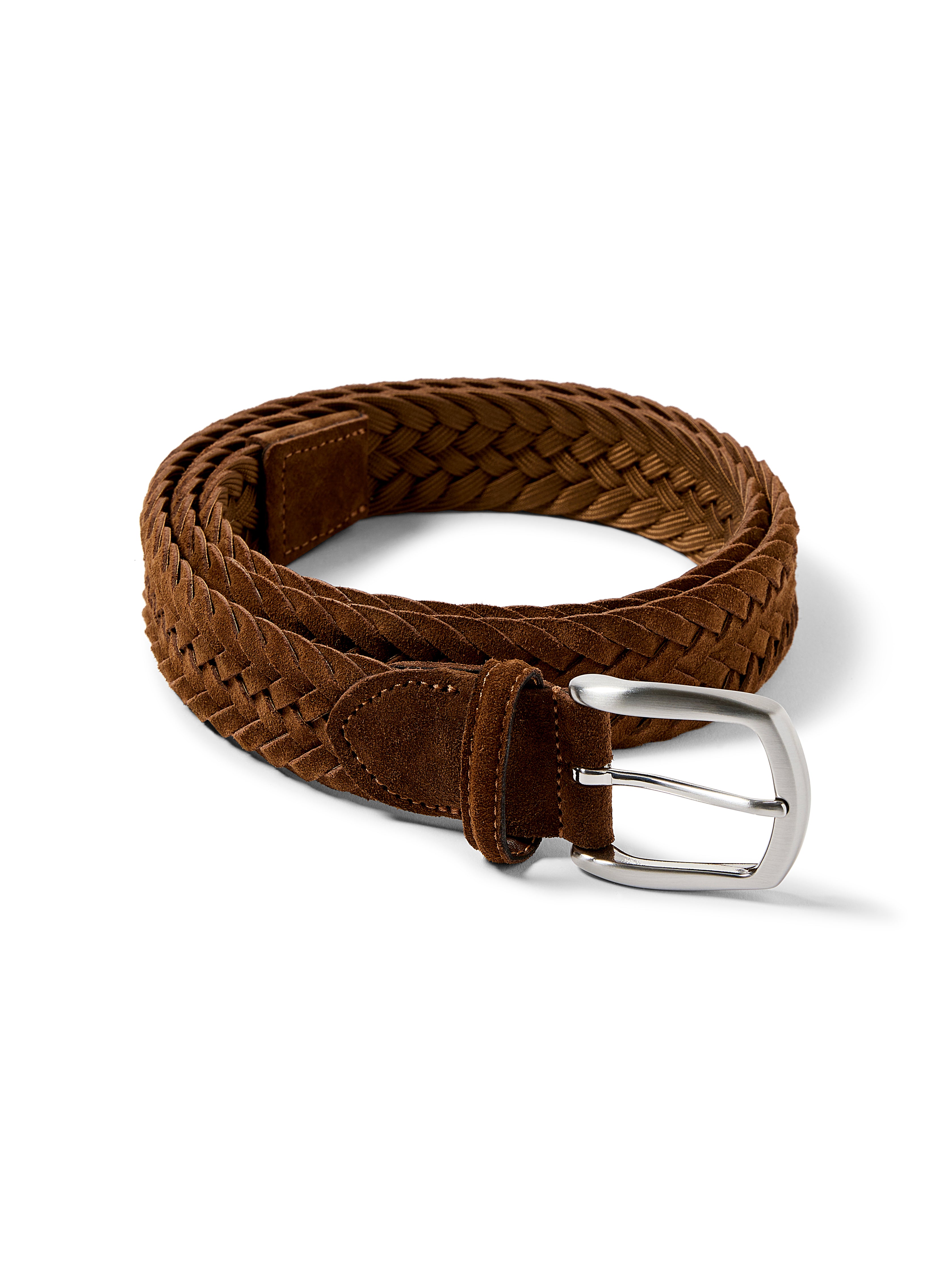 Suede Woven Belt