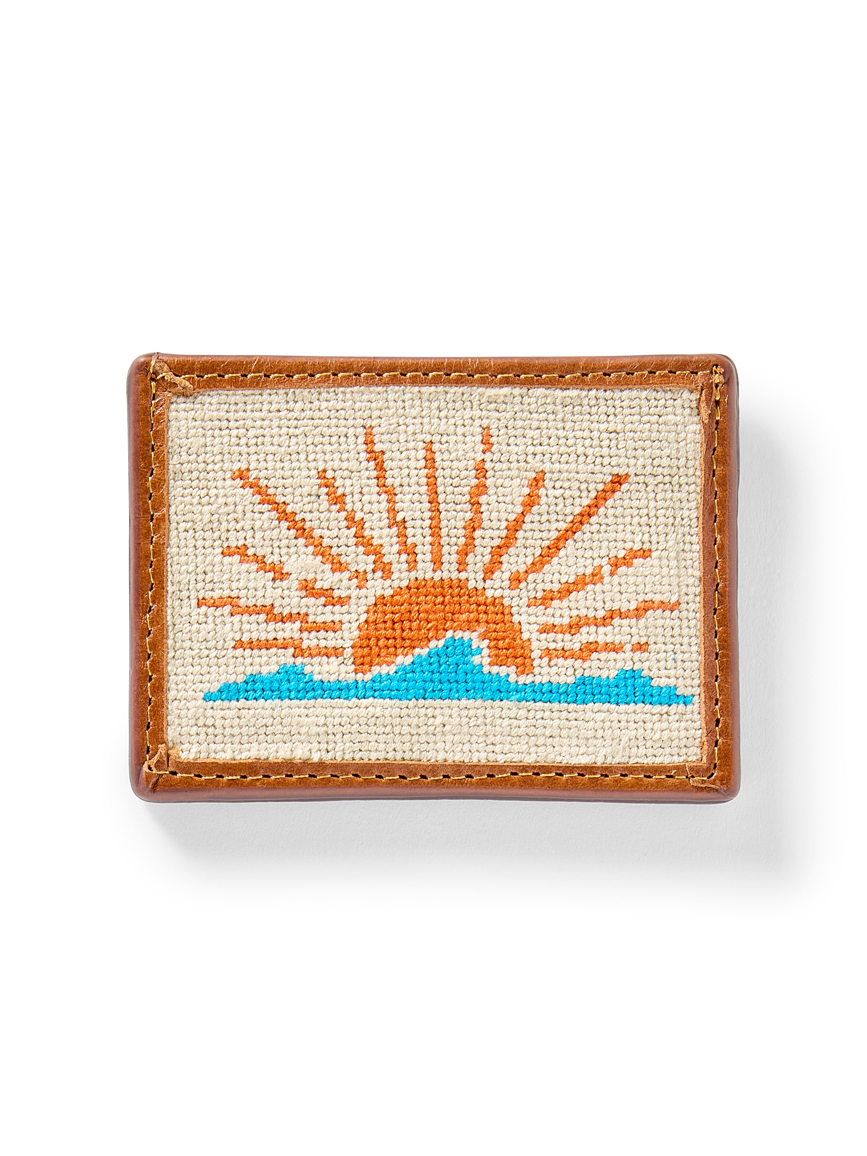 Sun And Waves Card Case - Sun And Wave