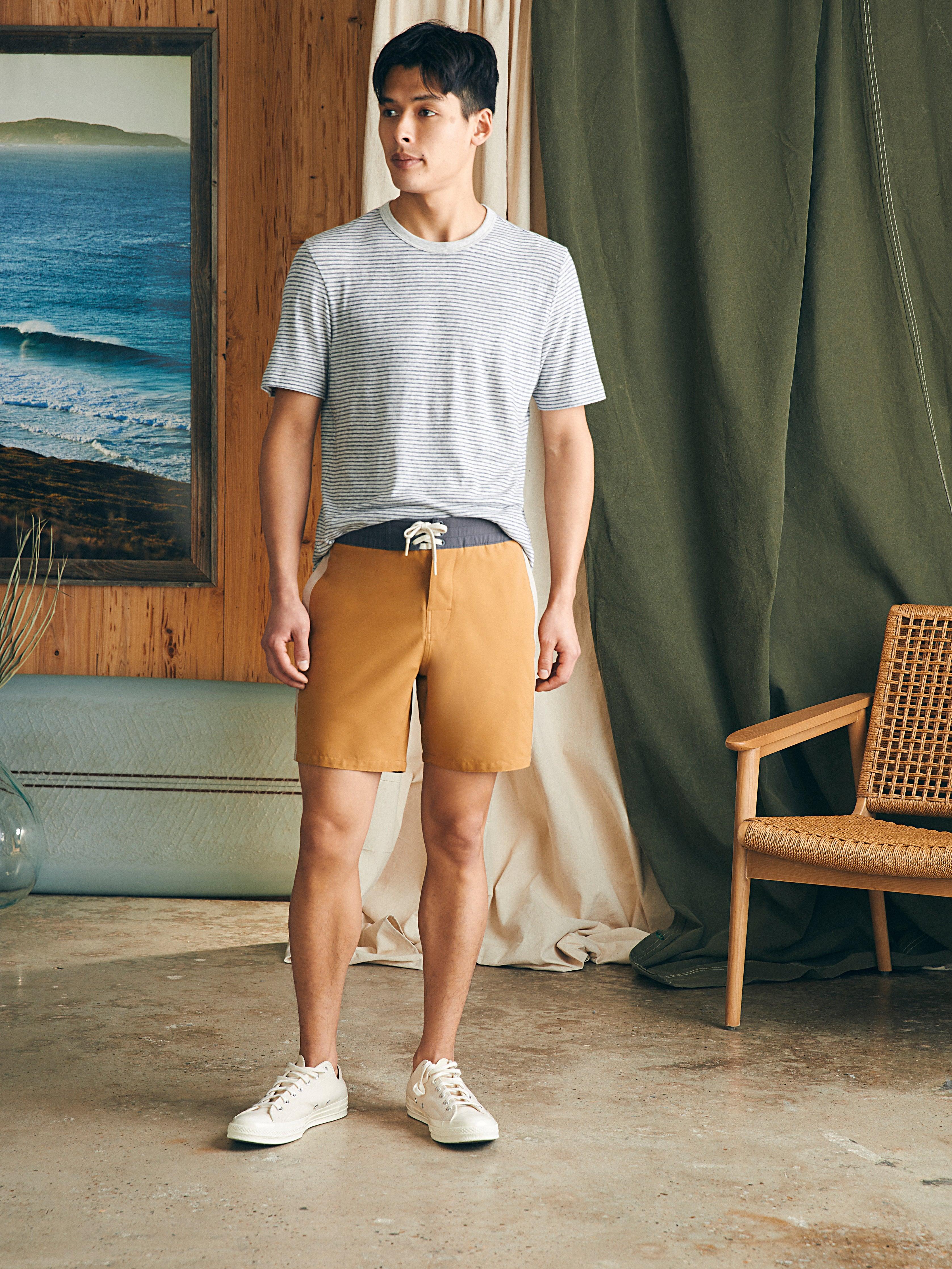 Sunwashed Boardshort - Malibu Honey