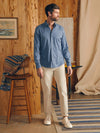 Movement™ Shirt - Navy Skies Check