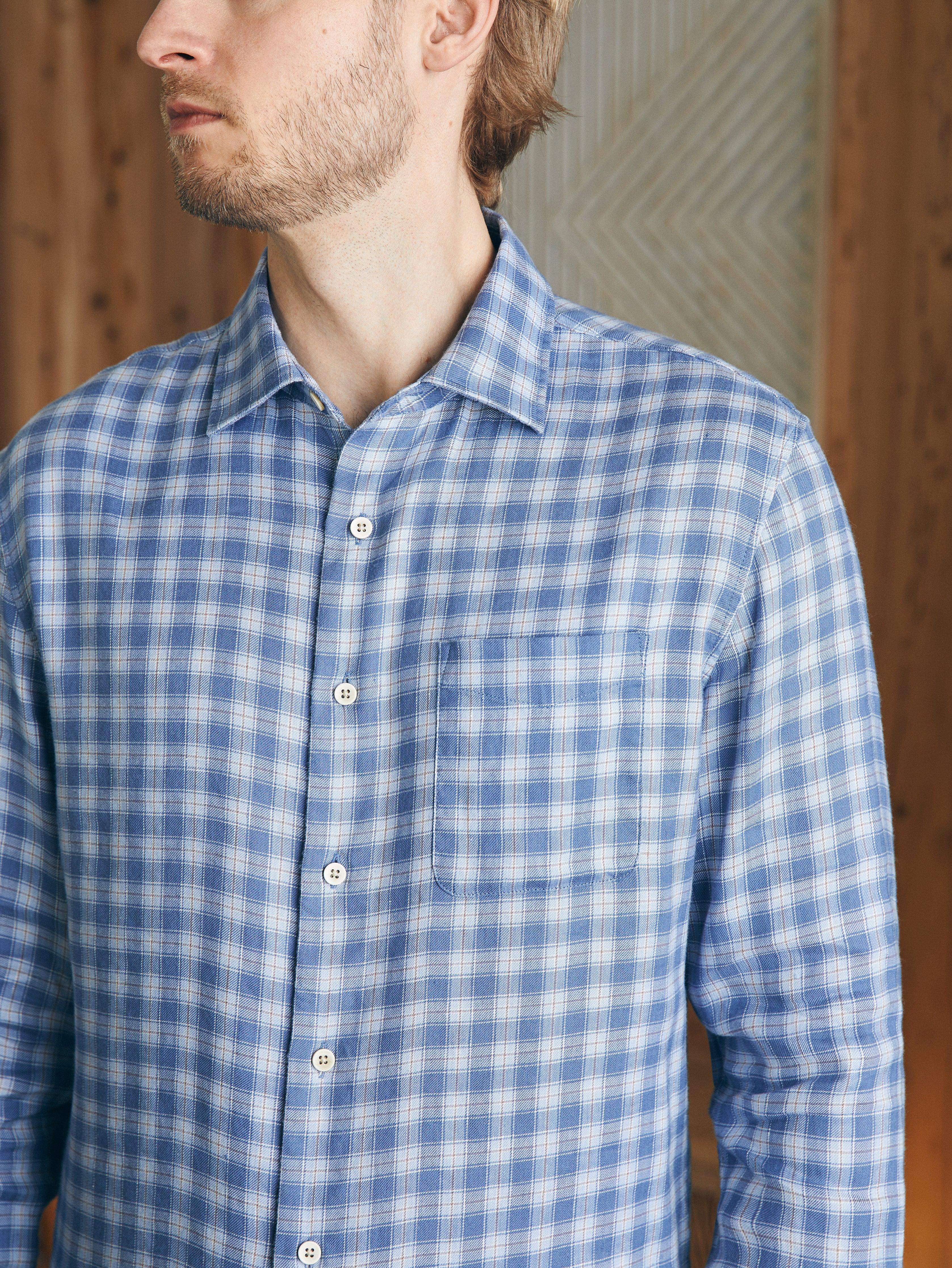 Weekend Blend Shirt - Rockville Blue Plaid