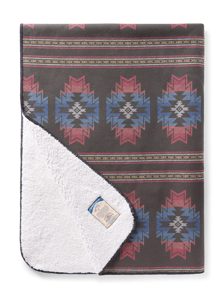 Doug Good Feather Recycled High Pile Fleece Blanket Bright Star Nati