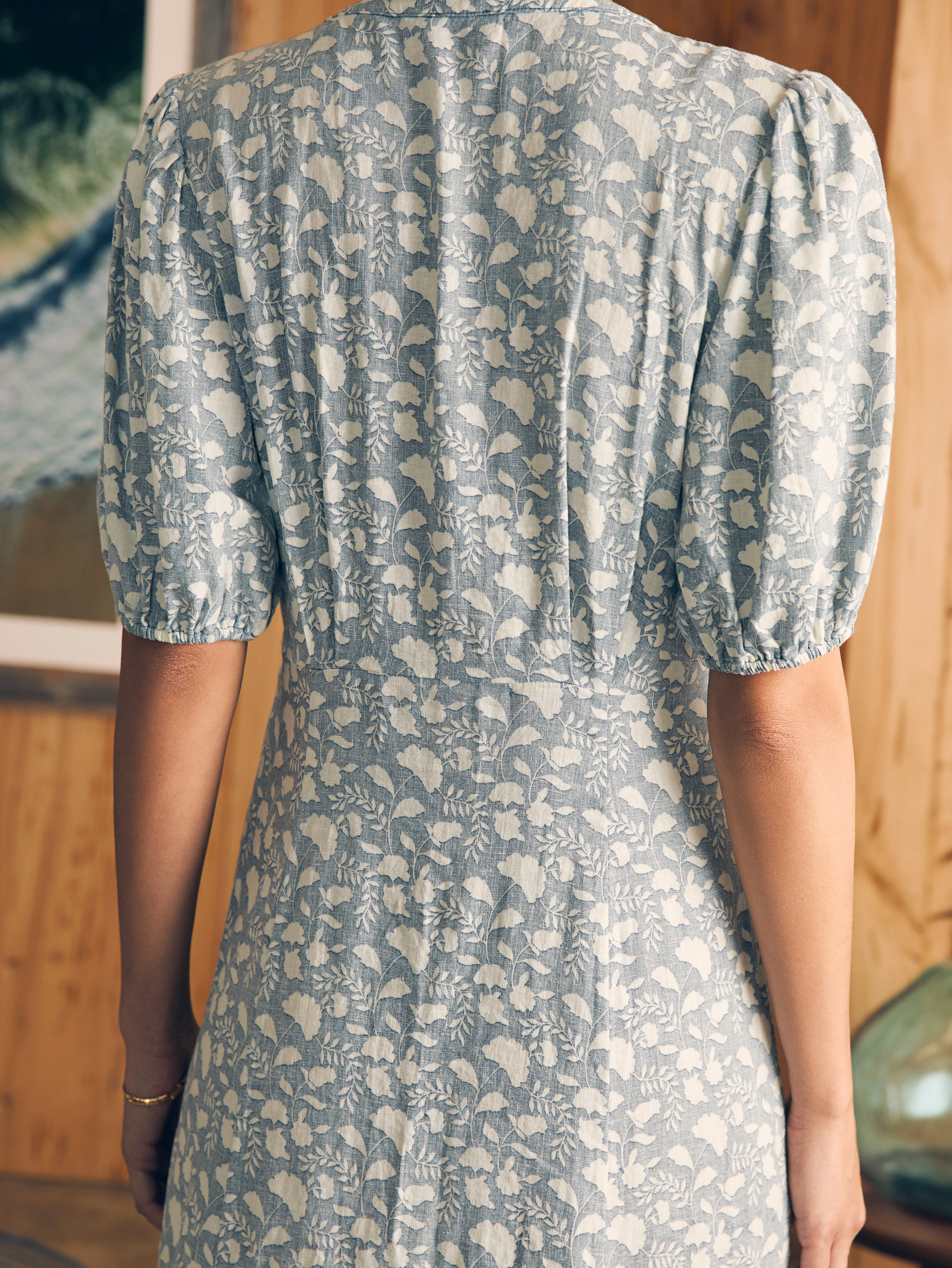 Havana Dress - Indigo Echo Floral