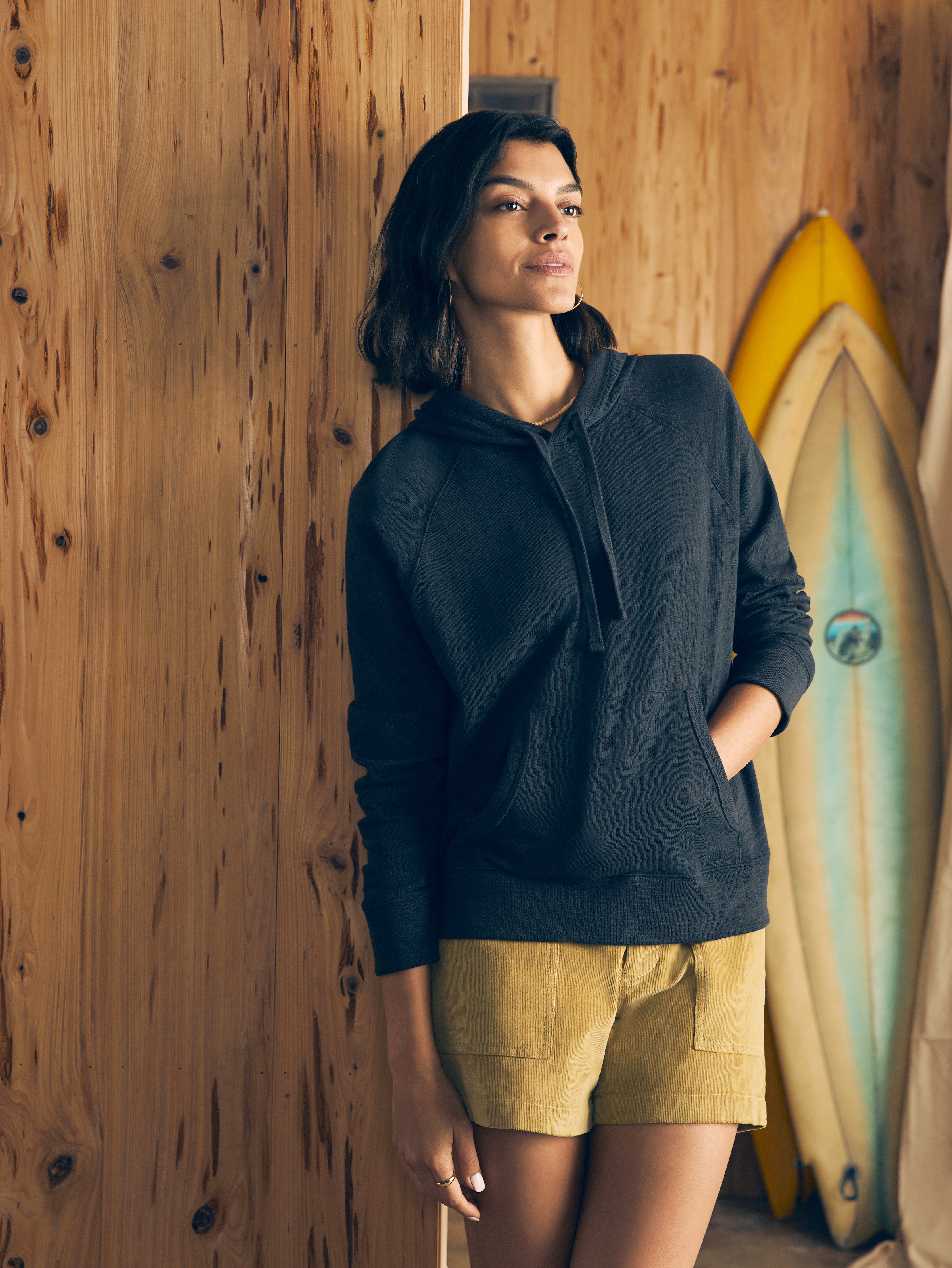 Sunwashed Slub Hoodie