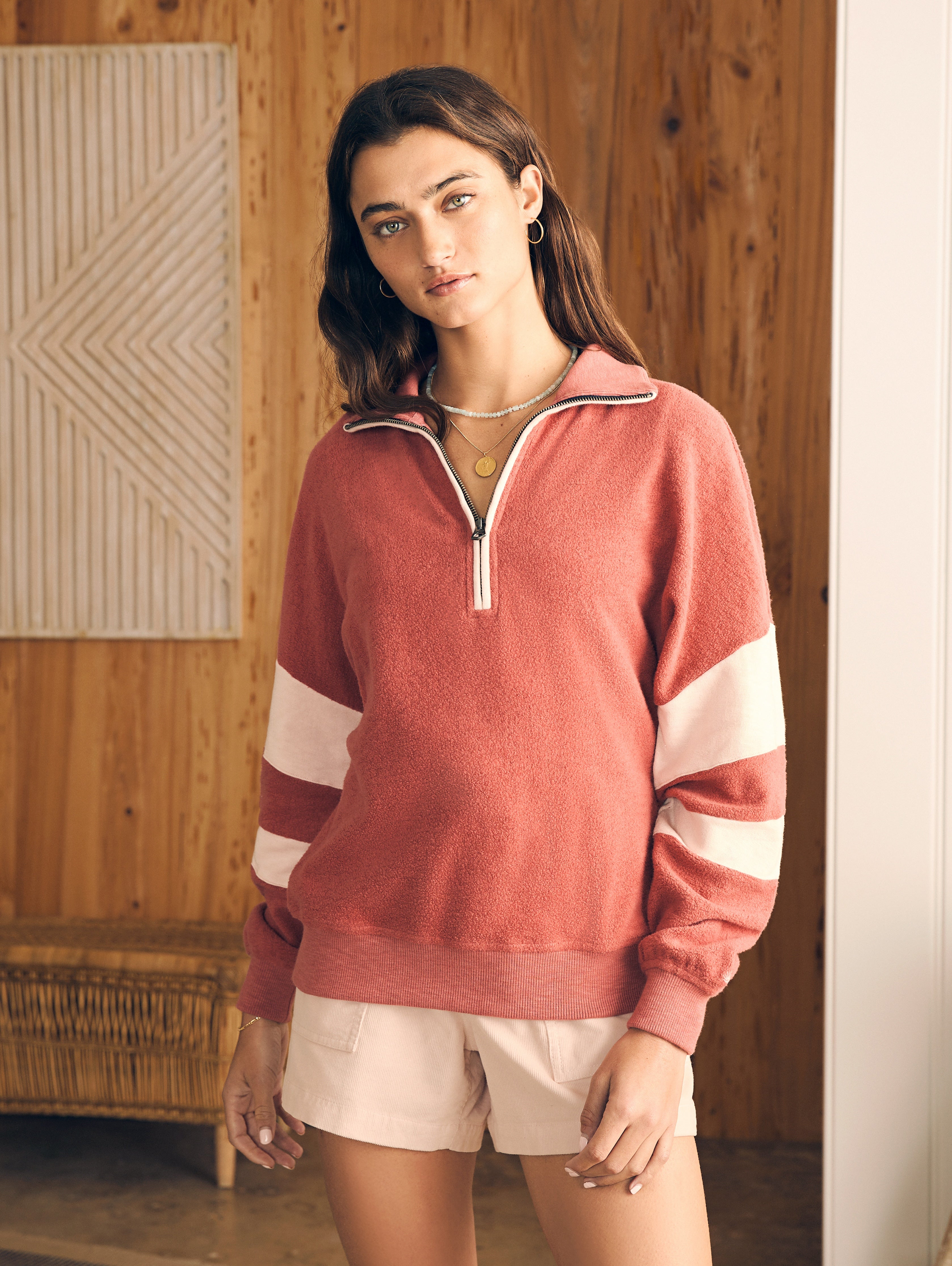 Beach Fleece Quarter Zip