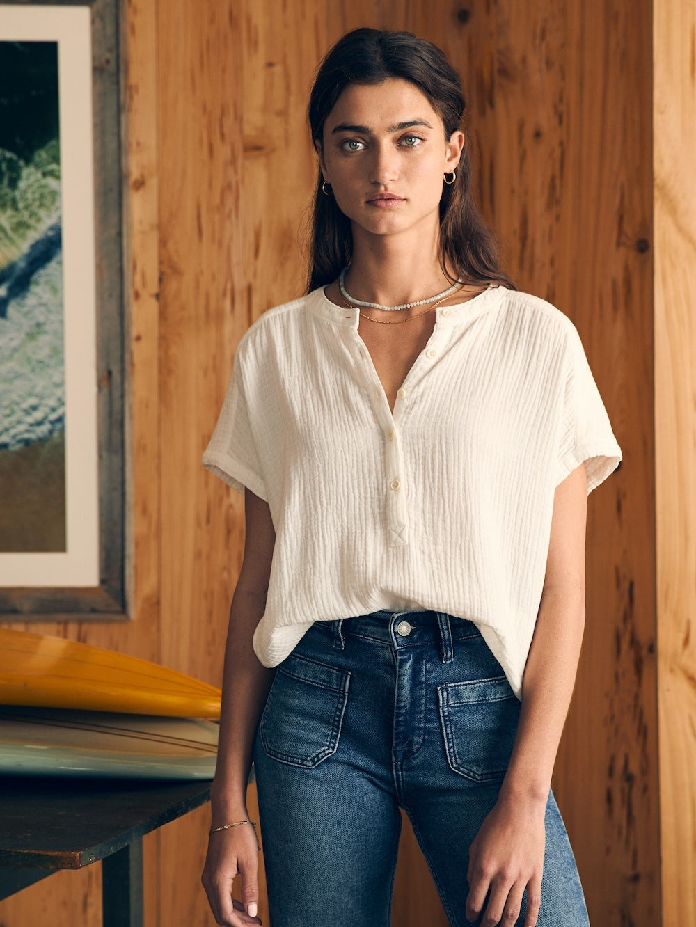 Women's Blouses, Shirts & Tops | Faherty Brand