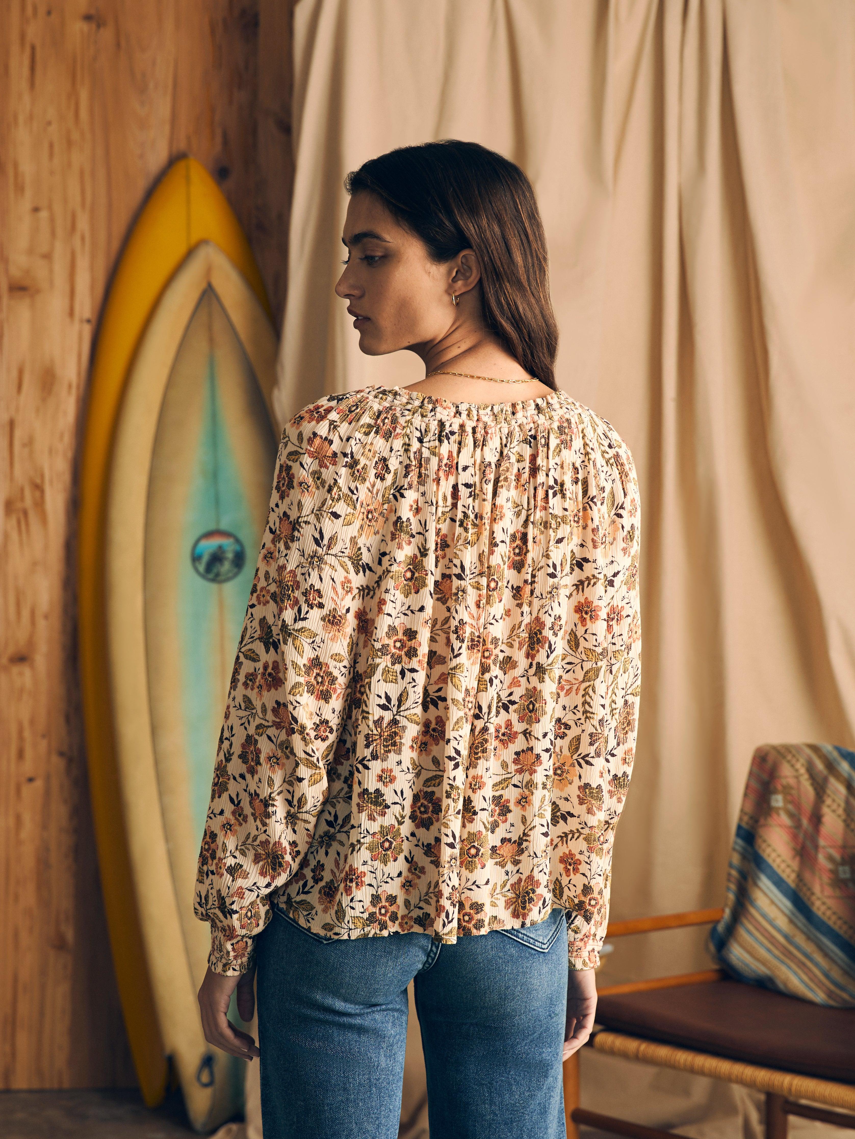 Emery Blouse - Taos Floral