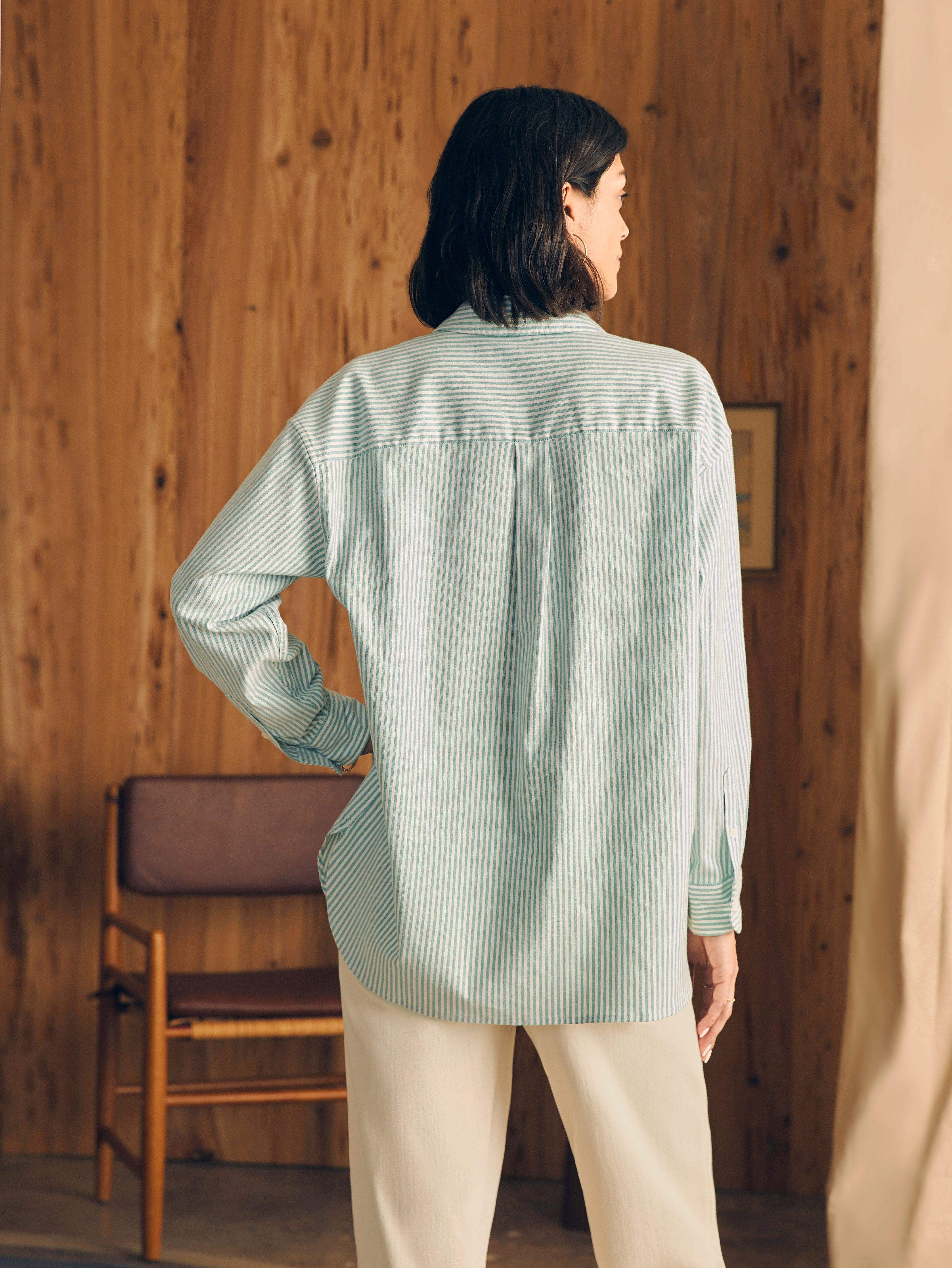 Stretch Oxford Relaxed Shirt