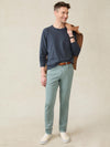 Stretch Terry 5-Pocket - Ocean Glass