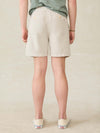 Corduroy Drawstring Utility Short - Plaza Stone