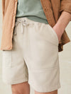 Corduroy Drawstring Utility Short - Plaza Stone