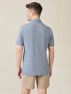 Short-Sleeve Movement™ Polo Shirt - Azure Beach Stripe
