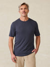 Sunwashed Regenerative Tee - Dune Navy