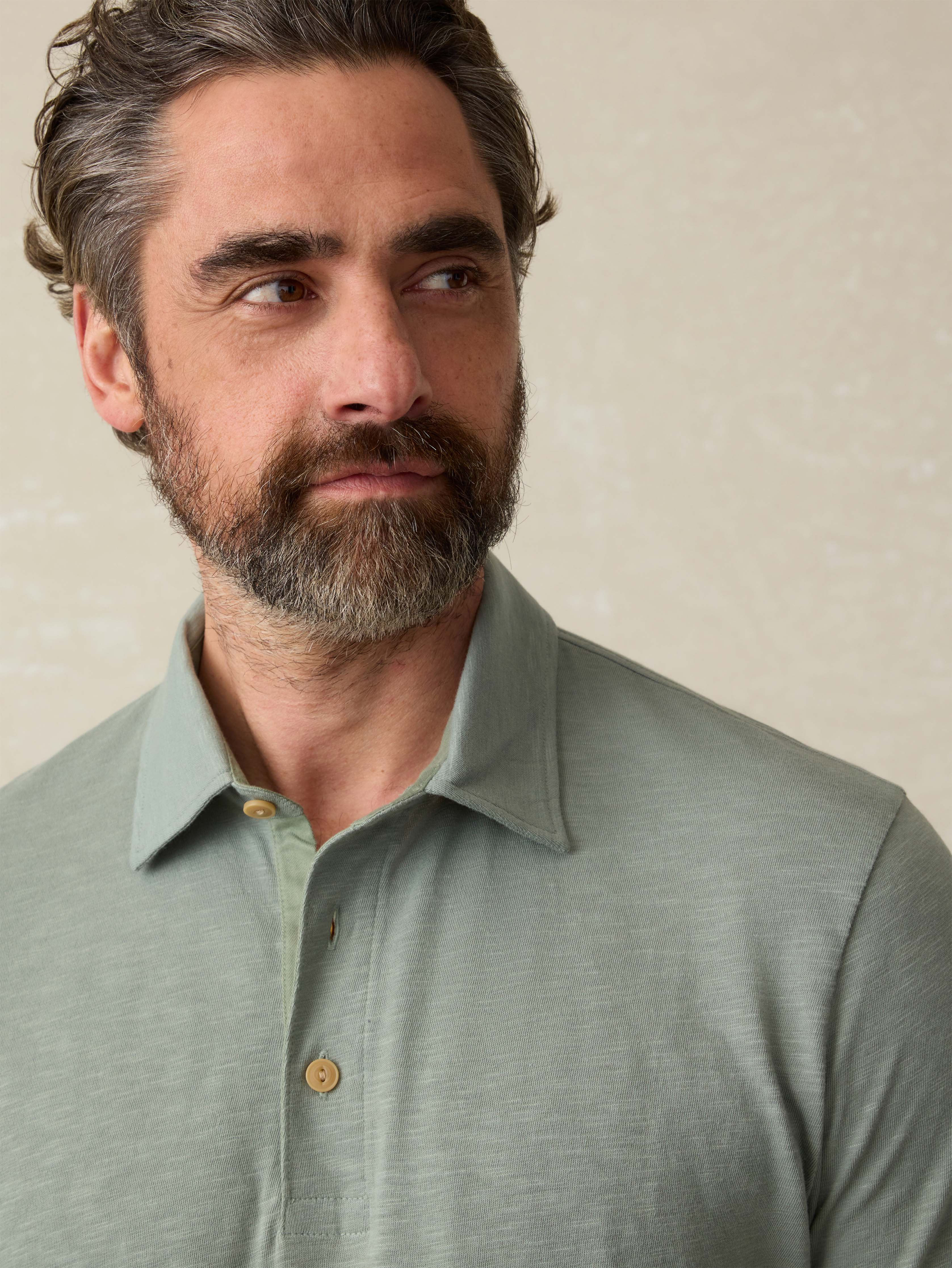 Sunwashed T-Shirt Polo - Sage Creek