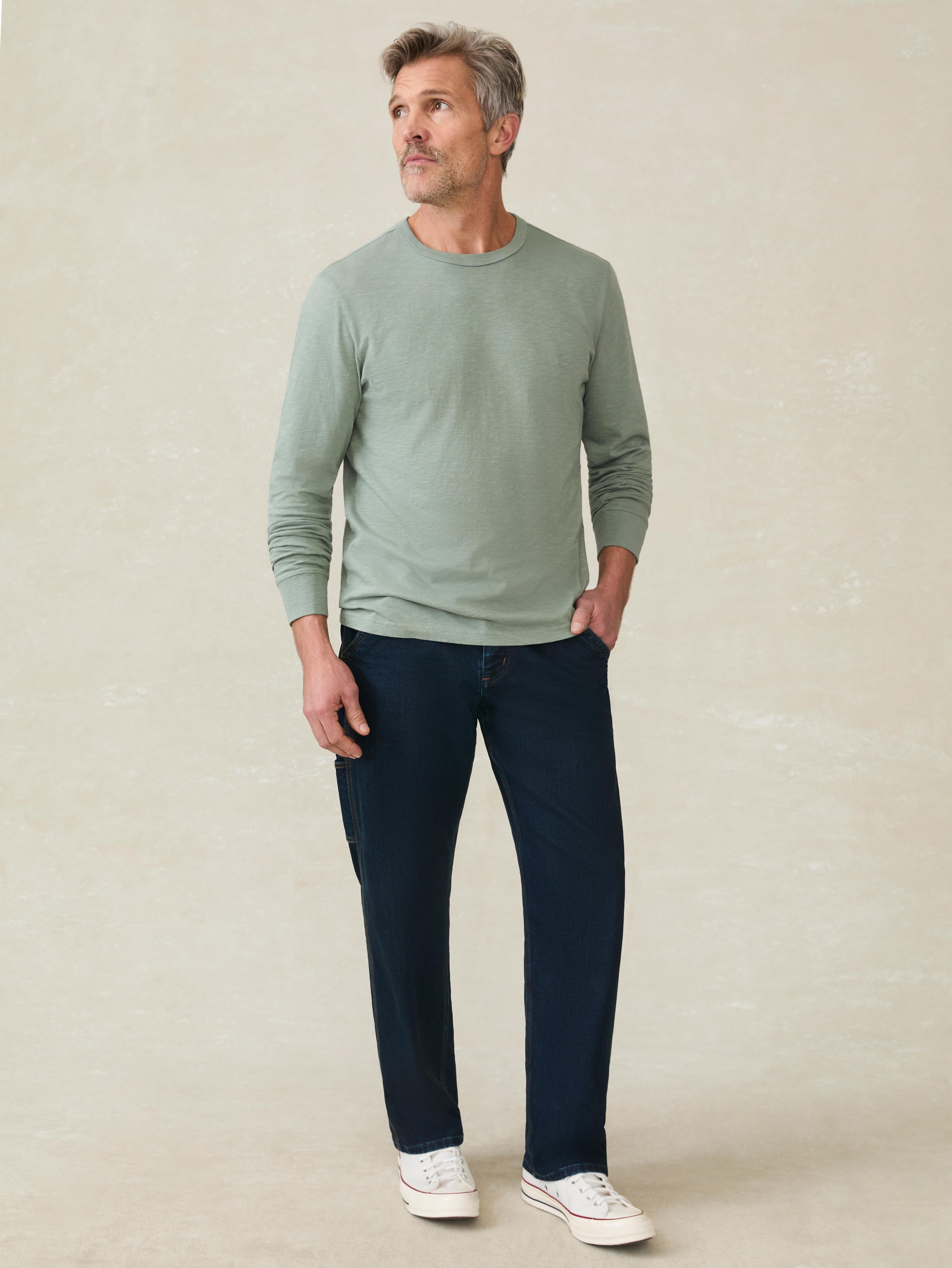 Long-Sleeve Sunwashed Tee - Sage Creek