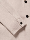 Inlet Knit Tweed Blazer - Khaki Stone Herringbone