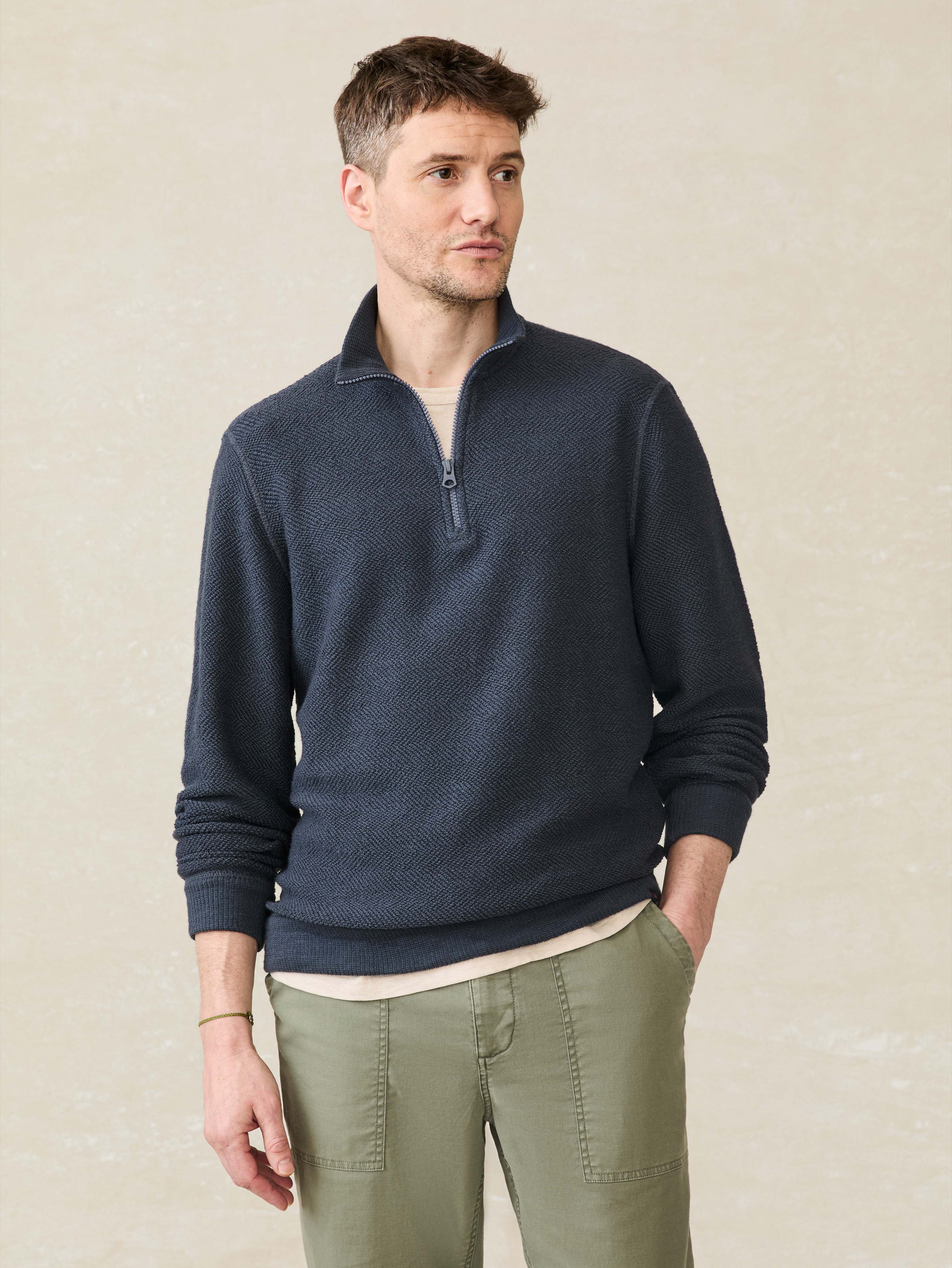 Whitewater Quarter Zip - Fjord