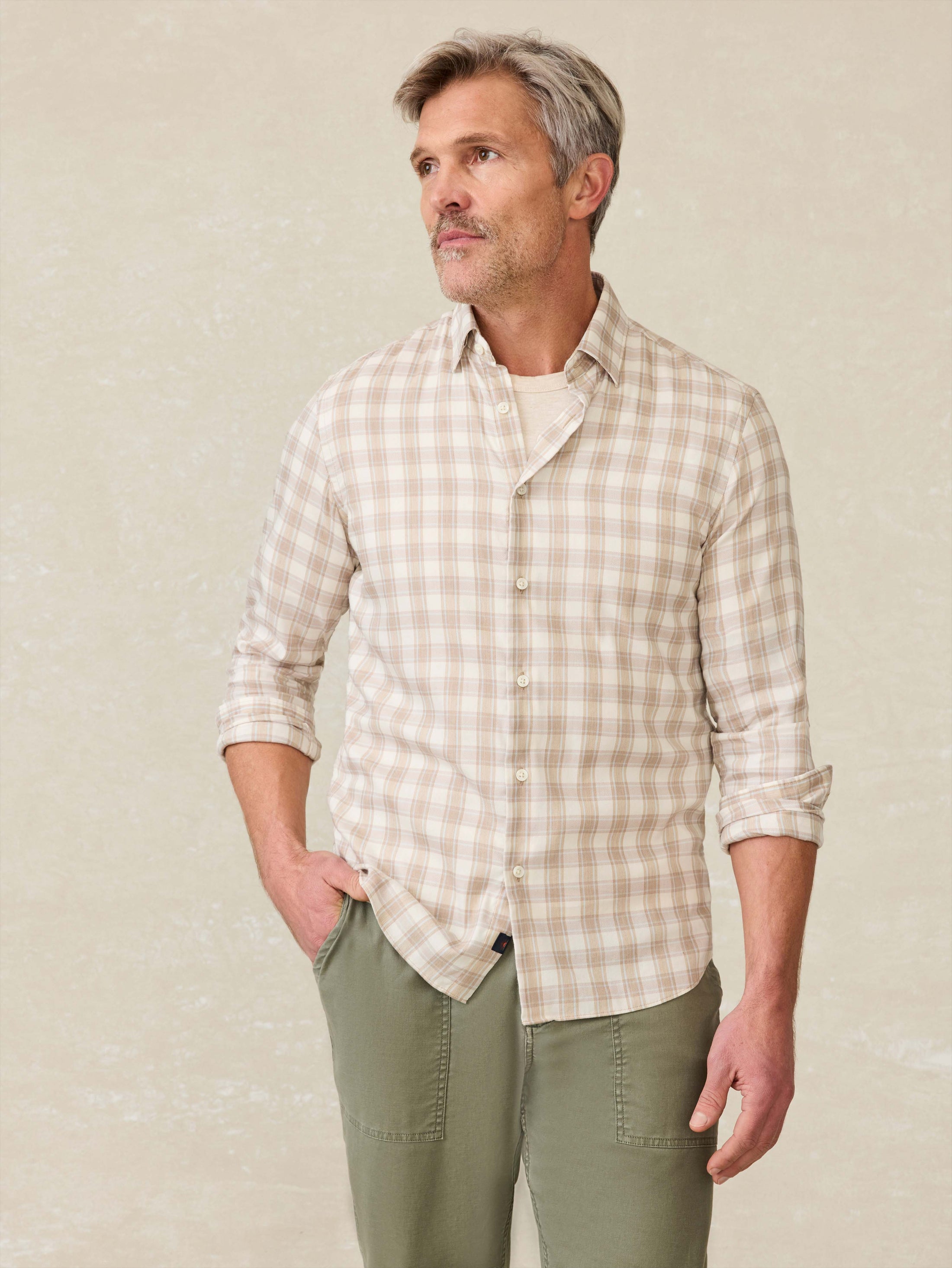 Movement Monterey Shirt - River Flint Plaid main image 1