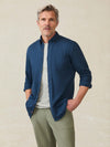 Coastline Knit Shirt - Blue Nights