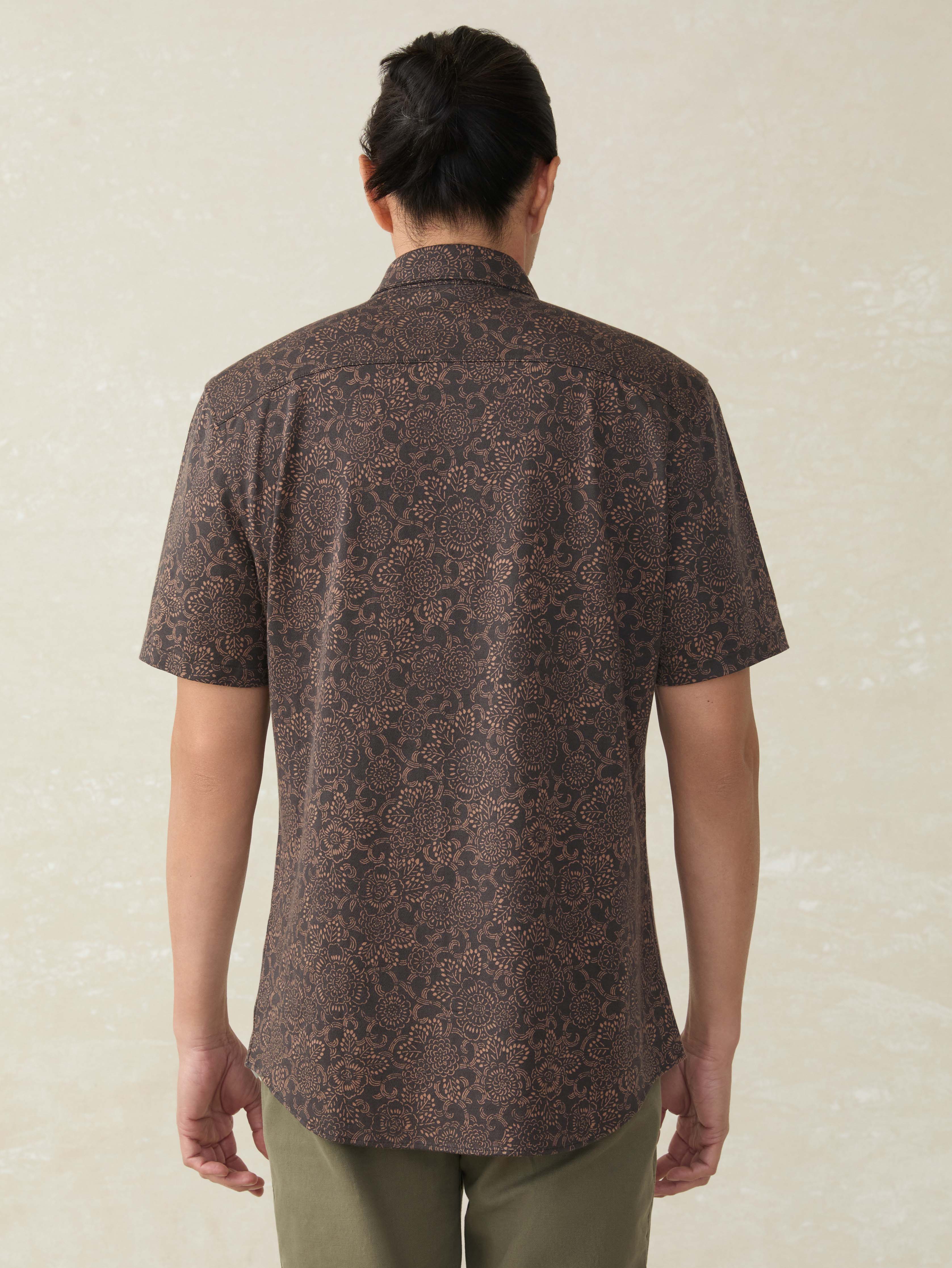 Short-Sleeve Hermosa Shirt - Citrus Blossom