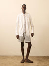 Coastline Knit Shirt - White Wall