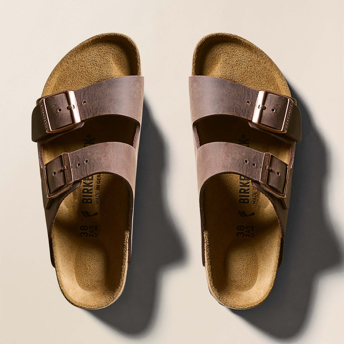 Birkenstock Oiled Leather Arizona Habana