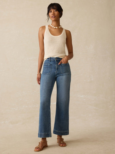 Stretch Terry Patch Pocket