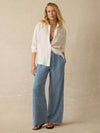 Laidback Gauze Pant - Light Indigo Wash