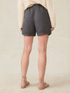 Topanga Drape Short - Washed Black