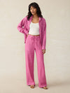 Laidback Linen Pant - Ibis Rose Stripe