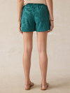 Cabana Towel Terry Short - Emerald Poolside Foliage