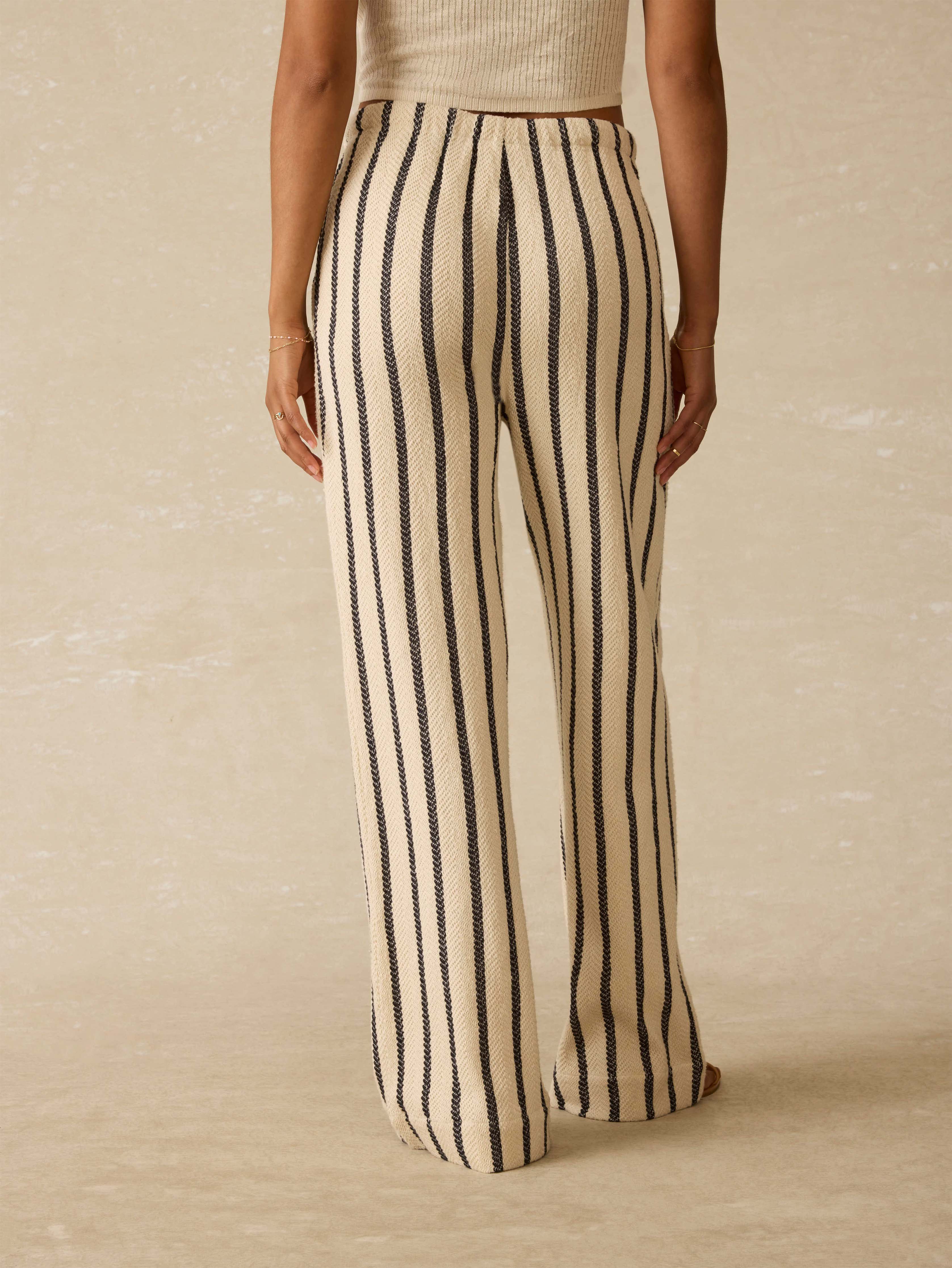 Laidback Dockside Pant - Moon Shadow Stripe
