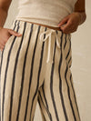 Laidback Dockside Pant - Moon Shadow Stripe