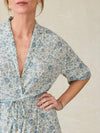 Island Dress - Blue Water Floral