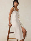 Linen Aurora Dress - Flax