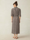 Island Dress - Charcoal Woodstock Floral