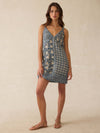 Annabelle Patchwork Dress - Tranquil Tides Patchwork