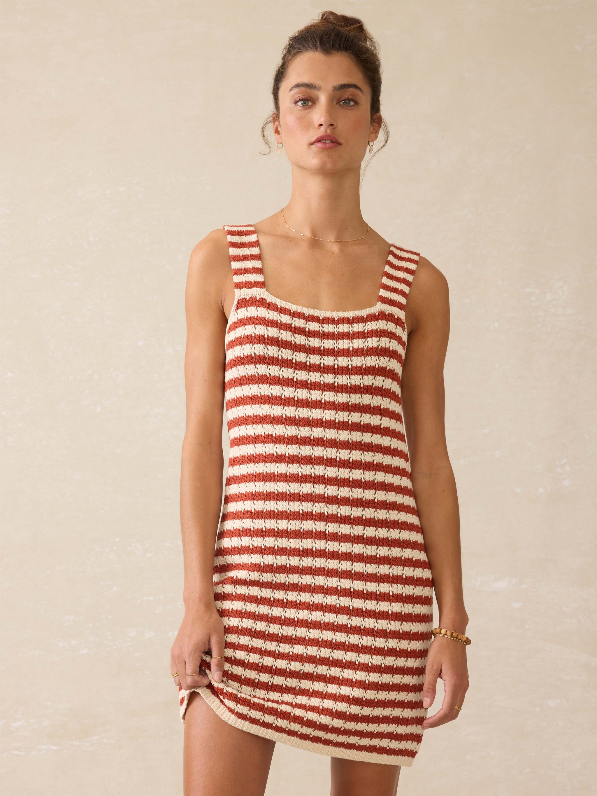 Sorrento Cross Stitch Cotton Dress