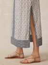 Macey Linen Maxi Dress - Summer Pearl Blossom