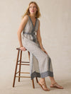 Macey Linen Maxi Dress - Summer Pearl Blossom