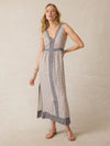 Macey Linen Maxi Dress - Summer Pearl Blossom