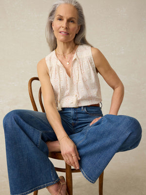 Skylar Blouse - Sunburst Dobby