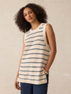Miramar Linen Sweater Tunic - Lido Lines