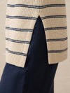 Miramar Linen Sweater Tunic - Lido Lines